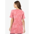 thumbnail image 2 of Woman Within Plus Size Perfect Printed Crewneck Tunic, 2 of 6