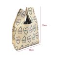 thumbnail image 2 of Bolso de mano para mujer, Retro, bonito, pequeño, tejido, chaleco, portátil, Bento, informal, para compras al aire libre, 2 of 5