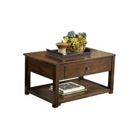 Signature Design By Ashley Toscana Rectangular Cocktail Table Walmart Com Walmart Com