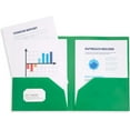 thumbnail image 4 of shiyou-6 Pack Multicolor Plastic Two Pocket Folders, Plastic Folders with 2 Pockets and Business Card Slot, 2 Pocket Plastic folders for School, Home, and Work, 6 Pack Plastic folders, 4 of 4