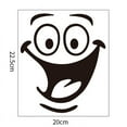 thumbnail image 5 of Smiley Face Toilet Sticker Funny Bathroom Stickers Toilet Seat Sticker, 5 of 5