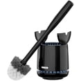 thumbnail image 1 of MR. SIGA Premium Toilet Bowl Brush and Holder with Solid Handle and Durable Bristles for Bathroom Cleaning, Black, 1 Pack, 1 of 6