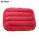 thumbnail image 2 of KAIYANG Cojín cuadrado para silla de oficina para cadera, fino y suave, de felpa roja, 2 of 3