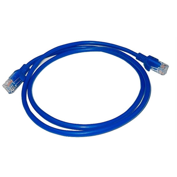 Cable-CAT5E? ?Patch cable TYPECM 24AWG/4PRS 75 TIA/EIA-568B 2 CAT5E, Blue, 3.6ft