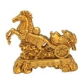 thumbnail image 5 of Kuntesetty Chinese Style Horse Statue Alloy Home Decor for Living Room Cabinet Bookcase 8cmx8.5cm, 5 of 9