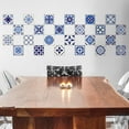 thumbnail image 2 of Walplus Peel and Stick Backsplash Spanish and Moroccan Blue Wall Tile Decals 48 Pcs 4" x 4", 2 of 11