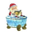 thumbnail image 4 of Santa Claus Bath Lamp Nightlight With Reading Pose For Bathroom Nursery Decor, 4 of 9