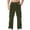 Army Green, variant on Havenre Mens Corduroy Cargo Pants with Multi Pockets Drawstring Lounge Pants Lightweight Hiking Pant Loose Fit Casual Tactical Trousers Army Green L
