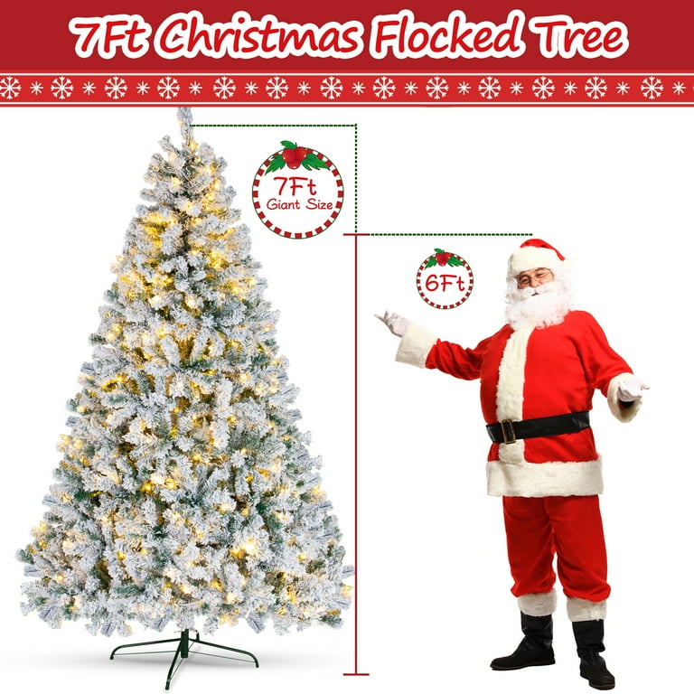 Flocked christmas 2024 tree hobby lobby