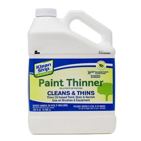 Klean Strip Green Paint Thinner Clean & Thins, 128 Fl. Oz.