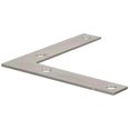 thumbnail image 1 of 3 x 0,5 Po Fer d'Angle Plat Plaqué Zinc, 1 of 1