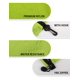 thumbnail image 5 of Neceser de viaje GOX Carry On, kit cosmético de nailon, color verde, 5 of 6