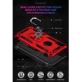 thumbnail image 6 of ULAK iPhone XR Case with Ring Holder, Heavy Duty Shockproof Kickstand Phone Case for Apple iPhone Xr for Men Boys Women Girls, Red, 6 of 10