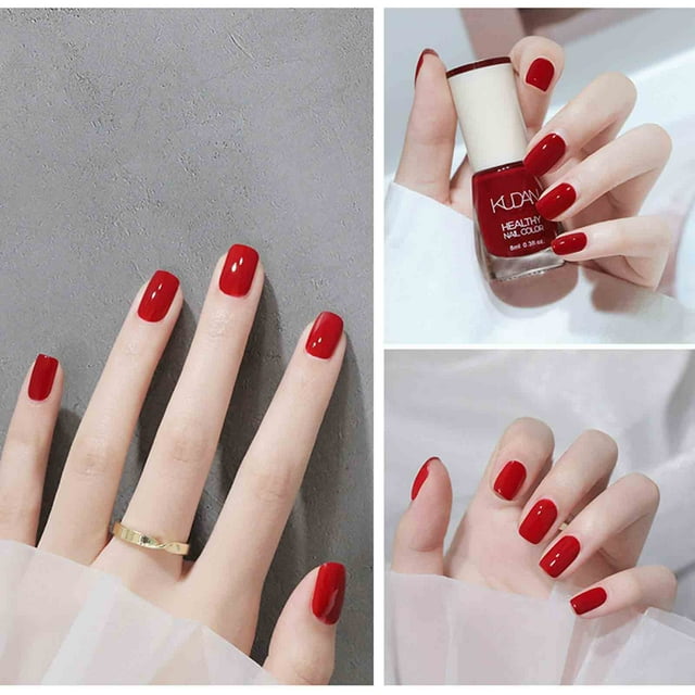 Weiqiqre Water-based Peelable Nail Polish No-baking Quick-drying Peeling Nail Polish 8ml