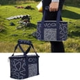 thumbnail image 4 of XYCCA Fashionable Picnic Lunch Thermal Bag Reusable School Storage Cool Box (Blue)-082603, 4 of 5