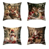 Christmas Pillow Set Living Room Bedroom Home Decoration Pillow Set