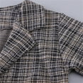 thumbnail image 3 of Tiijoy Toddler Boys Suit Set 3 Piece Plaid Formal Shirt Blazer Pants Outfits, Sizes 4-5, 3 of 8