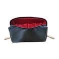 thumbnail image 1 of Portable Zipper Bag Travel Organizer Large Capacity Wash Pouch Square Bag Cosmetic Cases Cosmetic Bag Storage Toiletry Bag Makeup Bags RED BLACK, 1 of 8