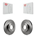 thumbnail image 1 of CMX Front Disc Brake Rotors Pair for Car Mazda MPV Millenia K8-100282, 1 of 8