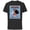 Black, variant on Disney Moana Adventurer Daughter of the Sea Retro Distressed - Short Sleeve Cotton T-Shirt for Adults - Customized-Black
