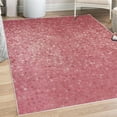 thumbnail image 1 of Geometric Decorative Rug, Small Dot Tiles Shape Simple Classical Creative Design, Quality Carpet for Bedroom Dorm and Living Room, 6 Sizes, Dark Pink, by Ambesonne, 1 of 4