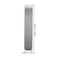 thumbnail image 2 of OUNONA 4pcs Metal Tie Clip Bar Stainless Steel Cufflinks Elegant Tie for Classic Tie Bar  Men's Tie Bar  for Formal Events Daily Use, 2 of 8