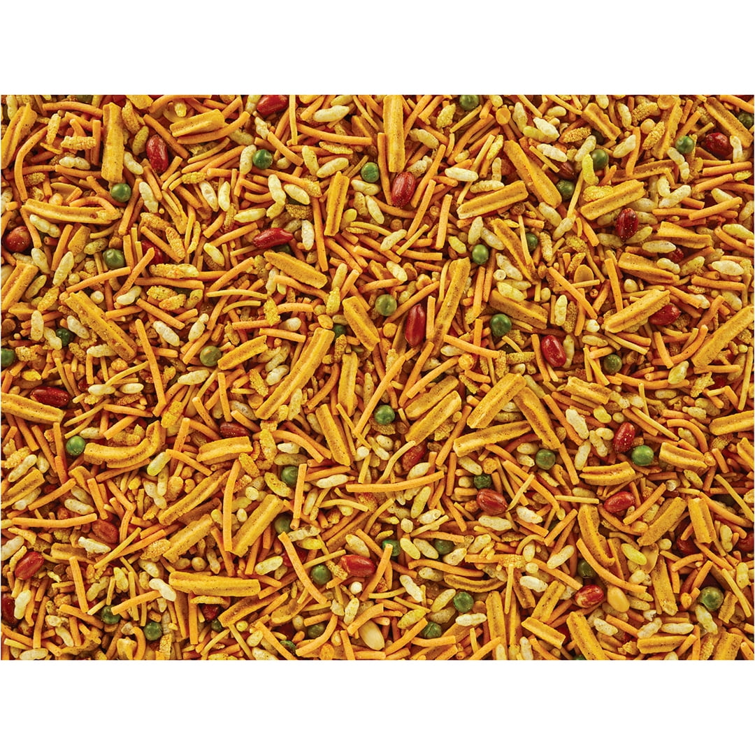 Bikaji Bombay Mix, 140g, Crispy Gram flour noodles, Peanuts, Green Peas and Chickpea Snack
