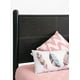 thumbnail image 2 of Cama Matrimonial Atlas del Descanso Cruzze Con Cabecera En Vinil Chocolate, 2 of 4