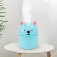 thumbnail image 1 of Humidificador de Nieb Fría con Temática de Animales, Atomizador Ultrasónico, Difusor Esencial, de 240ml para Escritorio, Habitación de , Azul Macarena Mini humidificador portátil, 1 of 8