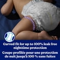 thumbnail image 4 of Huggies Overnites Nighttime Baby Diapers, Size 7 (41+ lbs), 36 Count, 4 of 9