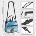 thumbnail image 2 of Disketp Elephant Giraffe Lonchera Térmica para Mujer y Hombre, Bolsa de Almuerzo Reutilizable e Impermeable para Trabajo, Viajes y Picnic, 2 of 7