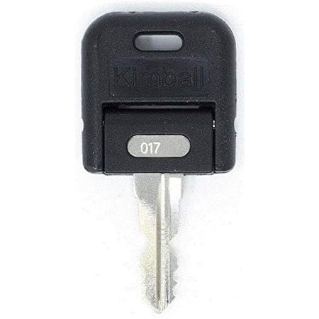 2pcs Kimball Office 017 [Double Sided] Replacement Keys: 2 Keys