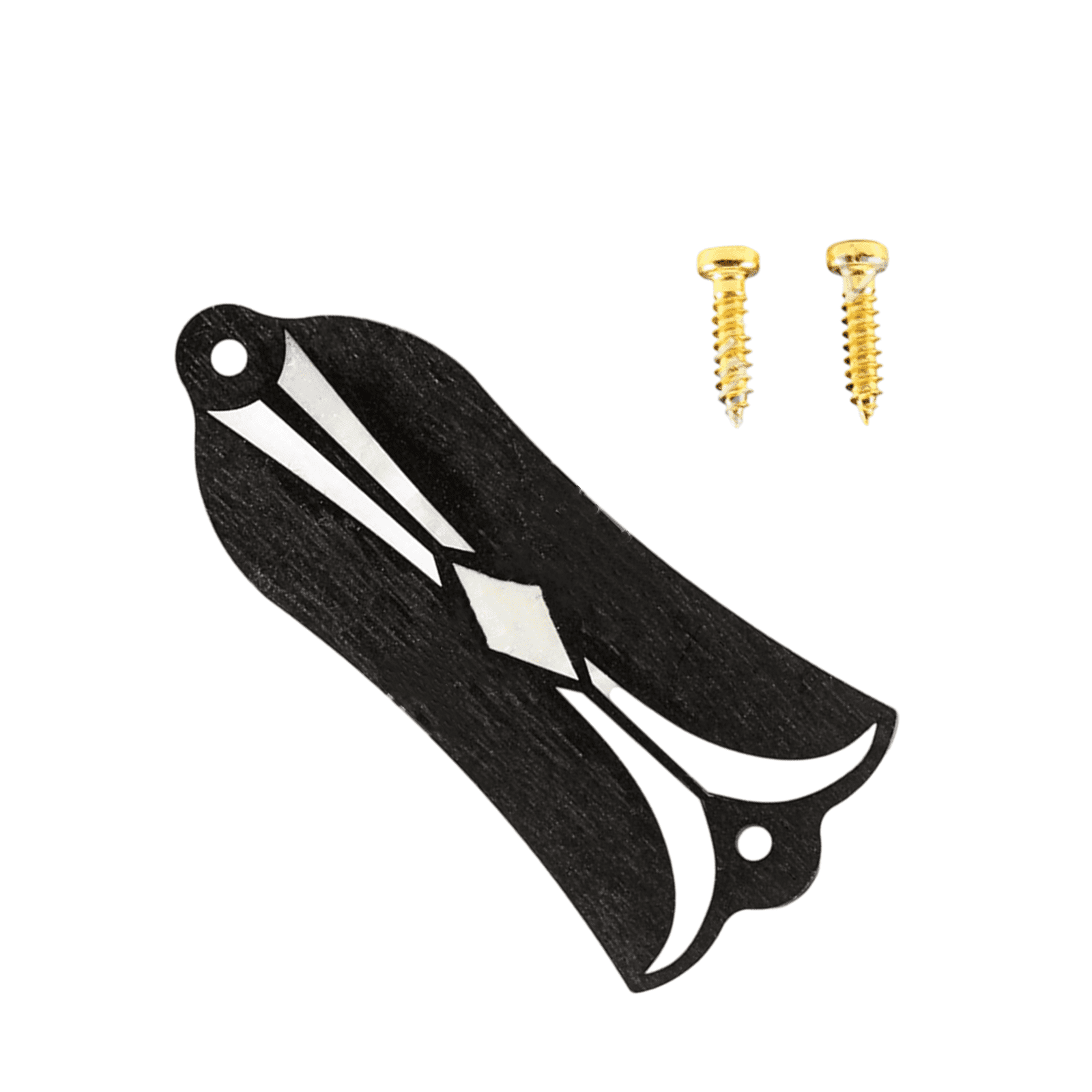 Electric Guitar Trusses Rod Cover Bells Shape 2 Holes Decorative Protections Case Guitar Replacement Part Enduring