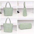 thumbnail image 2 of Gumesh Women Corduroy Tote Bag, Large Shoulder Hobo Bags Casual Handbags Big Capacity Shopping Work Bag, 2 of 6