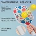 thumbnail image 2 of Pickleball Paddles Set Of 2, Fiberglass Surface, USA, Independence Day Print, 4 Balls & Bag, 2 of 5