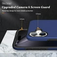 thumbnail image 5 of Entronix Heavy Duty Ring Case Designed for iPhone 16 Plus, Shockproof Slim Fit Kickstand, Navy, 5 of 6