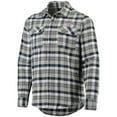 thumbnail image 2 of Men's Antigua Navy/Gray Washington Capitals Ease Plaid Button-Up Long Sleeve Shirt, 2 of 4