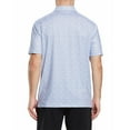 thumbnail image 3 of SYLCLEG Golf Shirts for Men Dry Fit Short Sleeve Print Performance Wicking Polo Shirt,Blue Loop Chain,M, 3 of 6