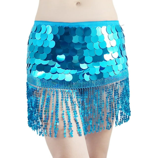 Chaîne de Taille Perlée, Serviette de Hanche à Paillettes Mode Décontractée