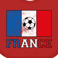 thumbnail image 4 of Inktastic French Soccer Boys or Girls Baby Bib, 4 of 4