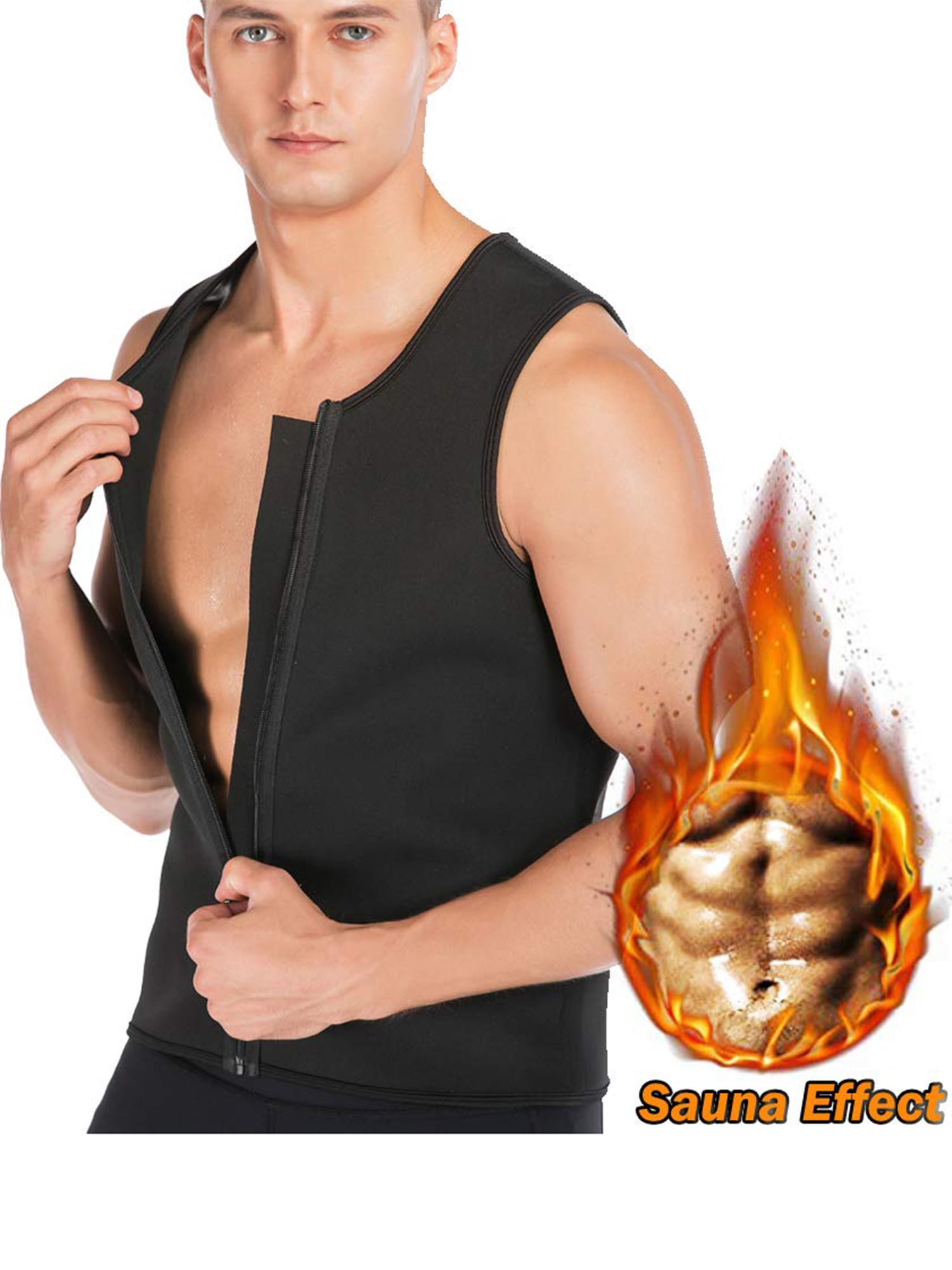Mens Shapewear TaLELINTA Top Slimming Vest Body Shaper Zipper Hot