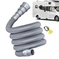 thumbnail image 3 of Foldable Caravan Sewer Pipe Kit 3/4/ 5m RV Trailer Sewer Hose With Adjustable Adapter And Clamp Leakproof RV Hose Rv Accessories ,Durable Material, 3 of 7