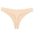 thumbnail image 3 of Aayomet String Thongs for Women String pour Femmes sous-Vêtements (Blanc, TG), 3 of 5