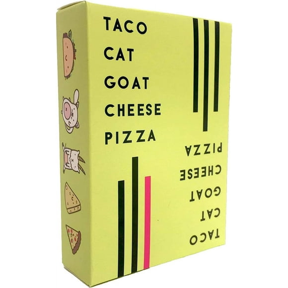 GHSDFBB Taco Cat Goat Cheese Pizza Card Game One Size