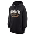 thumbnail image 2 of Women's G-III 4Her by Carl Banks  Black Cleveland Cavaliers Filigree Logo Pullover Hoodie, 2 of 3