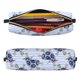 thumbnail image 2 of Disketp Turtle with Blue Stones Estuche de Lápices de Cuero con Cierre, Estuche Compacto para Papelería, Bolígrafos y Accesorios Pequeños, 2 of 7