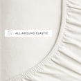 thumbnail image 5 of 100% Cotton Flannel Bed Sheets Set for Full Size Bedding in Ivory by Comfort Canopy, 5 of 15