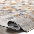 thumbnail image 5 of nuLOOM Mindy Faded Contemporary Tiles Fringe Area Rug, 4' x 6', Beige, 5 of 9