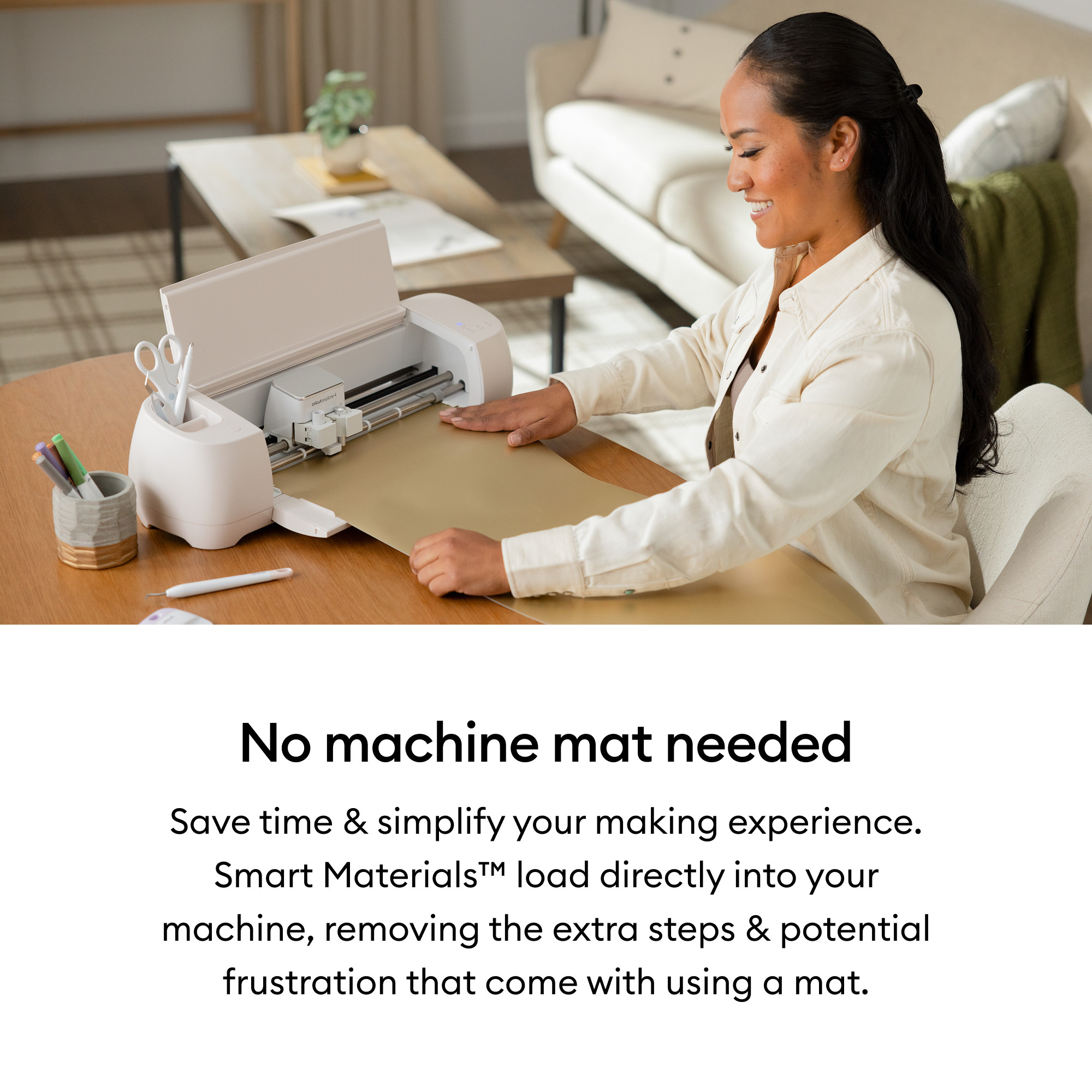 Cricut Smart Vinyl Matless Permanent Black photo 4