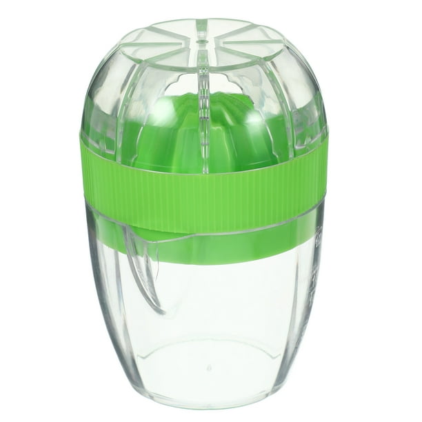 BRIGHTFUFU Exprimidor de frutas reutilizable, exprimidor de limón manual, taza exprimidora para el hogar, exprimidor de cítricos de cocina